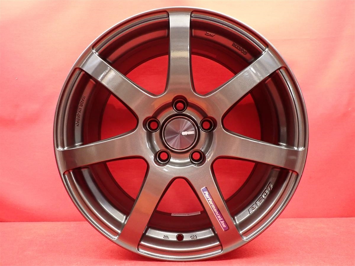 JDM Used ENKEI PF-07 wheels lightweight 8.9kg per wheel 4-Wheel Set 7.5/8J 1 (No Tires) - 画像 (7)
