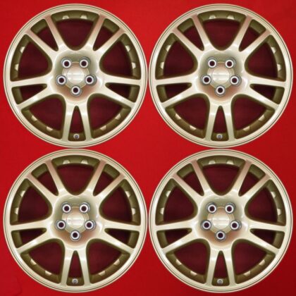 JDM SUBARU Genuine Used Wheels for Impreza GDB WRX STi 4-Wheel Set 7.5J PCD1 (No Tires)
