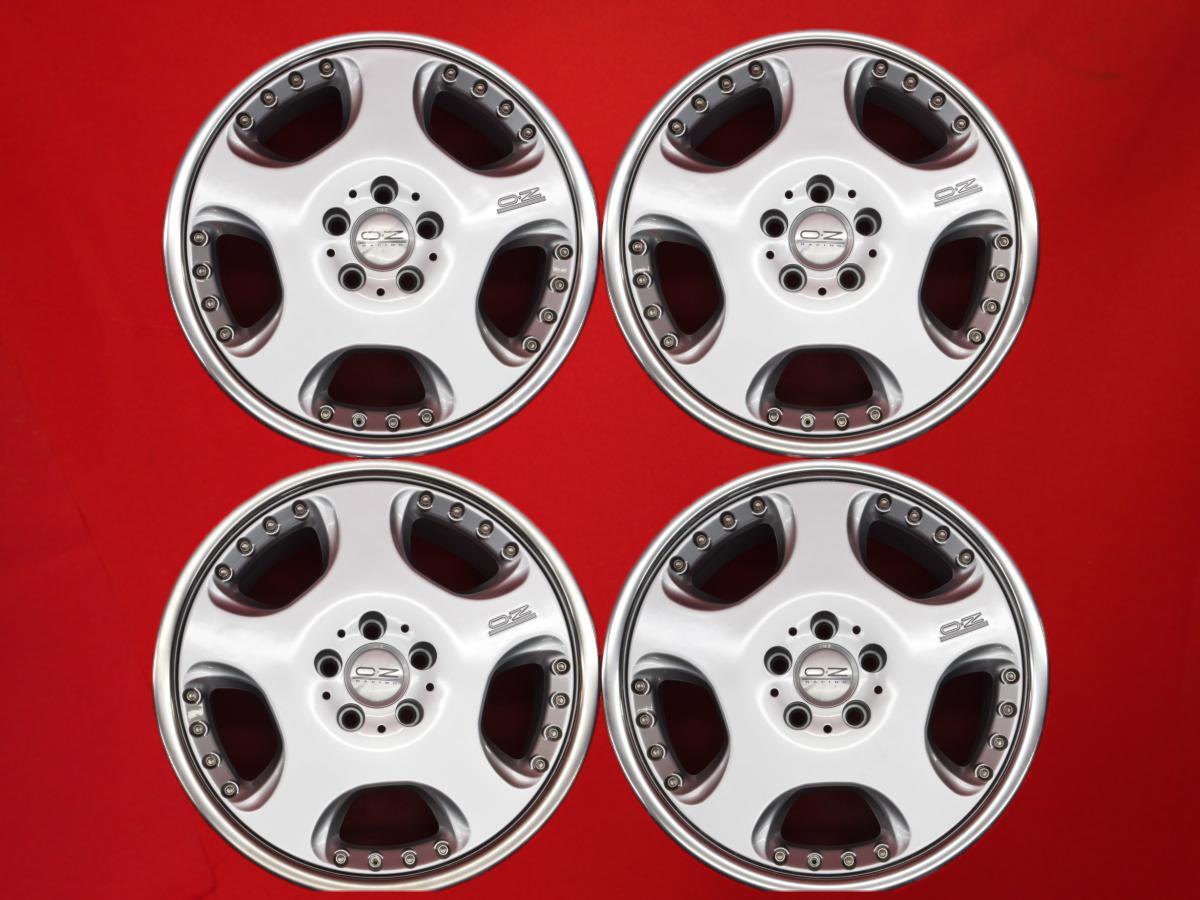JDM Used out-of-print rare OZ Opera II wheels 4-Wheel Set 8/9J 18PCD114.3 5x (No Tires)