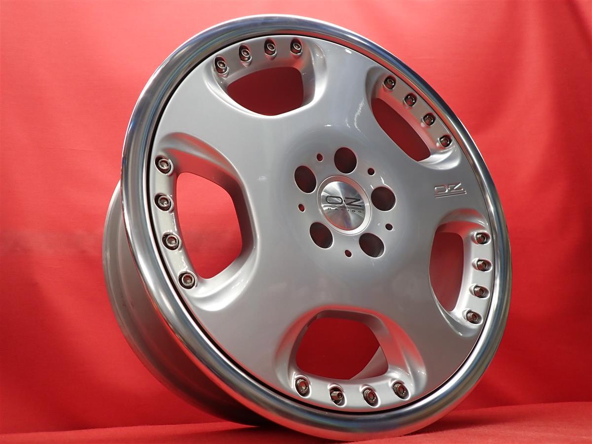 JDM Used out-of-print rare OZ Opera II wheels 4-Wheel Set 8/9J 18PCD114.3 5x (No Tires) - 画像 (2)