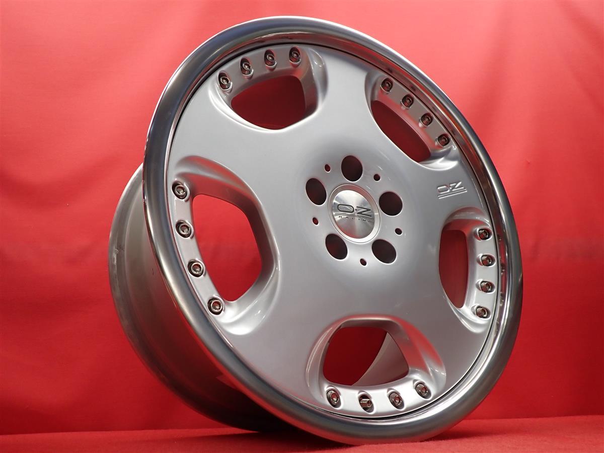JDM Used out-of-print rare OZ Opera II wheels 4-Wheel Set 8/9J 18PCD114.3 5x (No Tires) - 画像 (3)