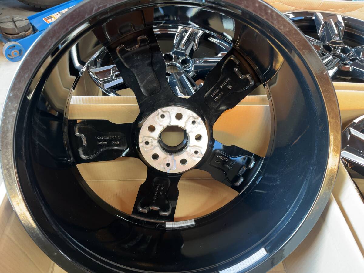 BMW G45 X3 Genuine M50 Optional 4wheels 21x9+24 10.5+44 5x112 Hub66.6 - 画像 (10)