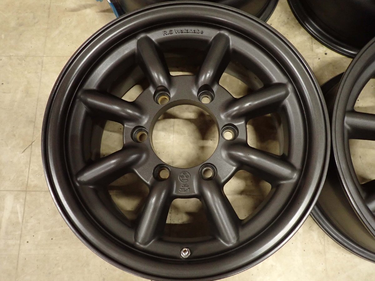 JDM Watanabe RS F8 4Wheels 15x6.5+35 6x139.7 Hub108 Hi-ace - 画像 (4)
