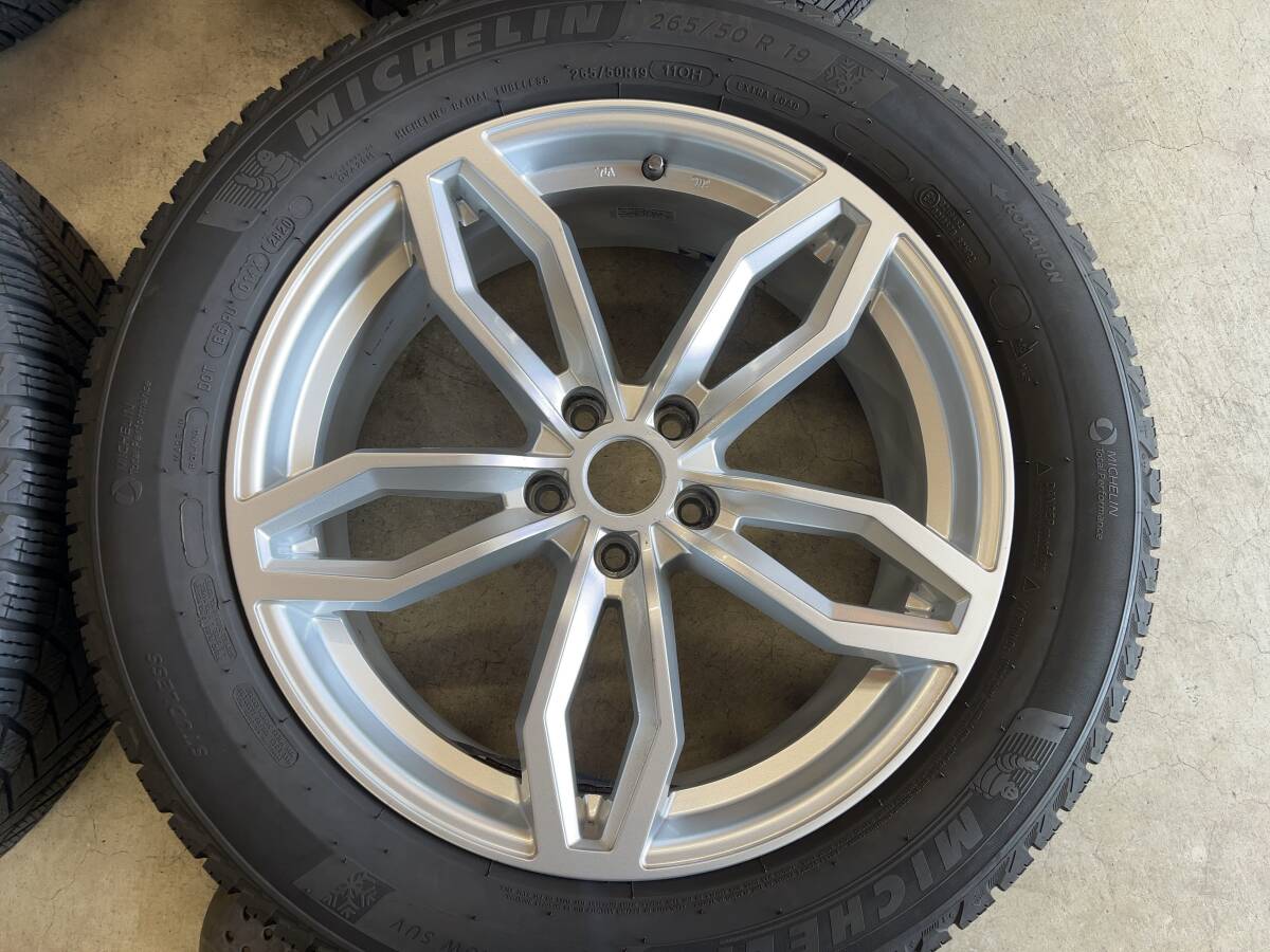 JDM BMW X5 G05 X6 G06 Michelin Snow 4-Wheel Set (No Tires) - 画像 (3)