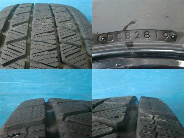 JDM Fukushima Iwaki Used winter tires/wheel set TWS GRANVERD SV 17X7.5 (No Tires) - 画像 (6)