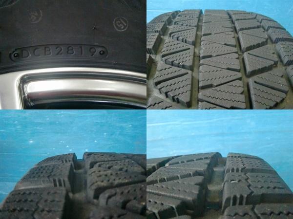 JDM Fukushima Iwaki Used winter tires/wheel set TWS GRANVERD SV 17X7.5 (No Tires) - 画像 (8)