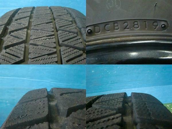 JDM Fukushima Iwaki Used winter tires/wheel set TWS GRANVERD SV 17X7.5 (No Tires) - 画像 (10)