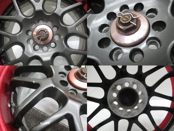 JDM 16 Racing Sparco 7J+51 100 Used aluminum wheels with nuts 4-Wheel Set se (No Tires) - 画像 (10)