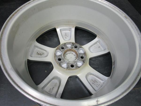JDM Legacy Exiga subaru SG Forester genuine 6.5J-16+48 100 silver Yoko (No Tires) - 画像 (7)