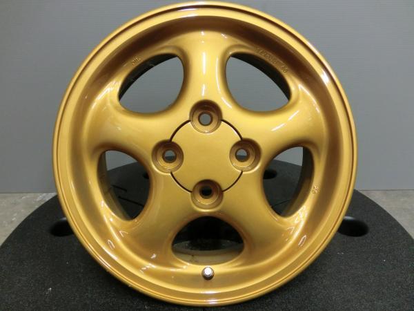 JDM NB Series Roadster Genuine Home Painting Gold 14 Wheels 4-Wheel Set (No Tires) - 画像 (2)