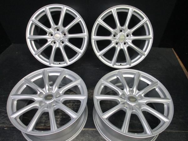 JDM ECOFORME SE15 Ecoforme 8J-18+45 silver Bridgestone Zack VRX3 225/4 No Tires - Image 2