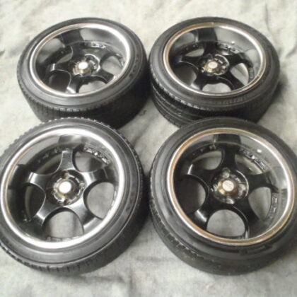 JDM Deep rim SPEED STAR bar Den KRANZ 7J+32 PCD100 4 holes 15KRANZ NA (No Tires)