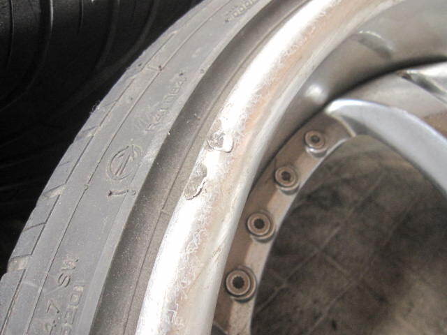 JDM Rare SPEEDSTAR Vienna Courage Deep Rim Plated 9.5J+30 114.3/5H 192 (No Tires) - 画像 (7)