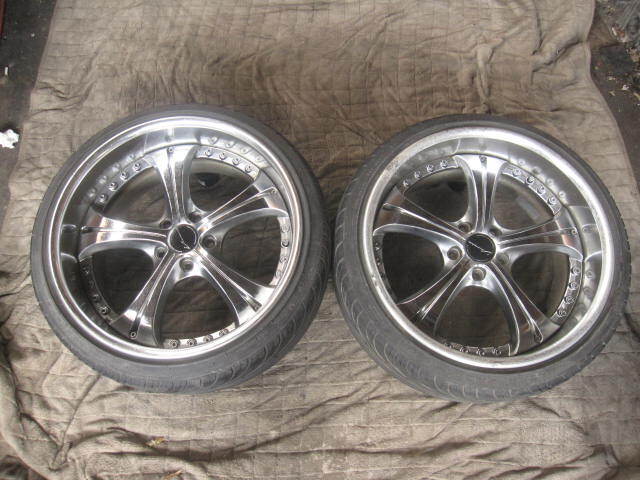 JDM Rare SPEEDSTAR Vienna Courage Deep Rim Plated 9.5J+30 114.3/5H 192 (No Tires)