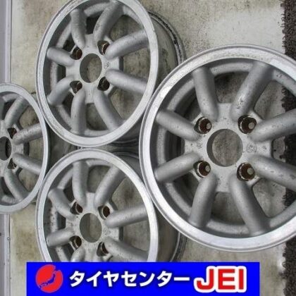 JDM 13 inch Wa Tanabe 4.5J+36 114.3 Rare Vintage Used Aluminum Wheels (No Tires)