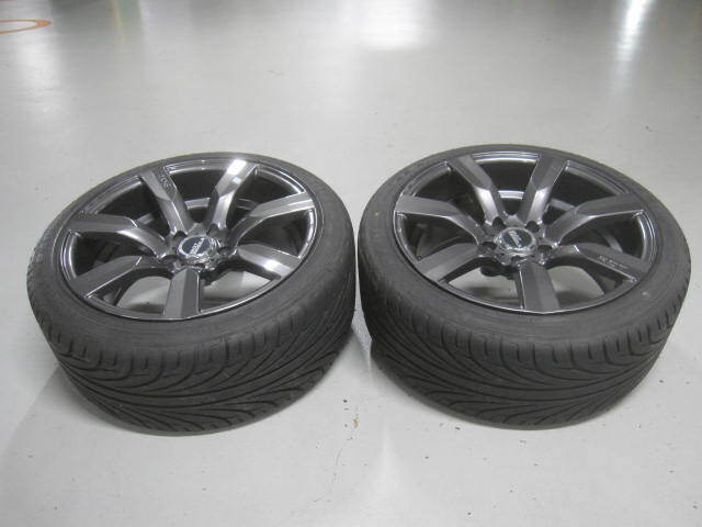 JDM ROT WHEELS SO402 2Wheels 18x9+28 5x114.3 Hub72mm approx (No Tires) - 画像 (2)