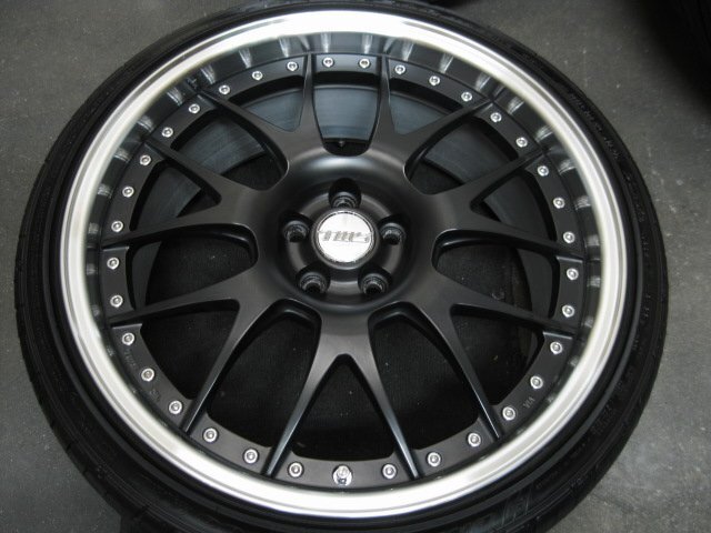 JDM USEDTWS exlete107Mforging2 piece 19 inch & 225/35R19 4-Wheel Set Prius/86 (No Tires) - 画像 (2)