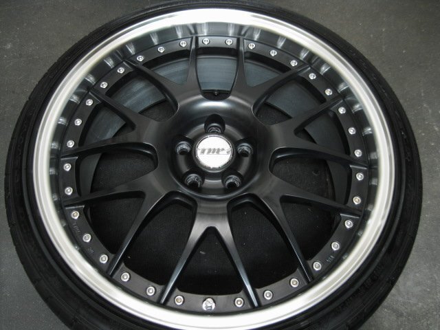 JDM USEDTWS exlete107Mforging2 piece 19 inch & 225/35R19 4-Wheel Set Prius/86 (No Tires) - 画像 (5)