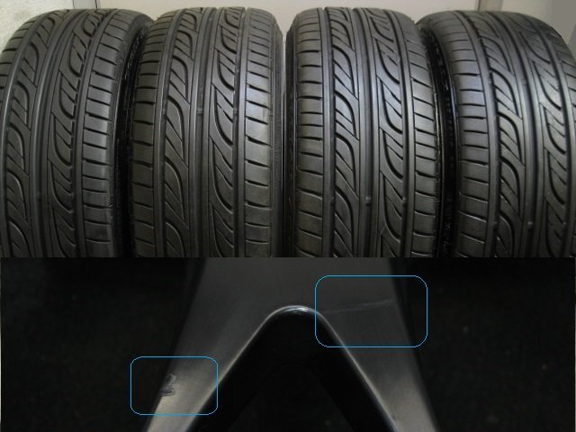 JDM USEDTWS exlete107Mforging2 piece 19 inch & 225/35R19 4-Wheel Set Prius/86 (No Tires) - 画像 (6)
