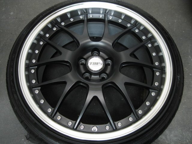 JDM USEDTWS exlete107Mforging2 piece 19 inch & 225/35R19 4-Wheel Set Prius/86 (No Tires) - 画像 (3)