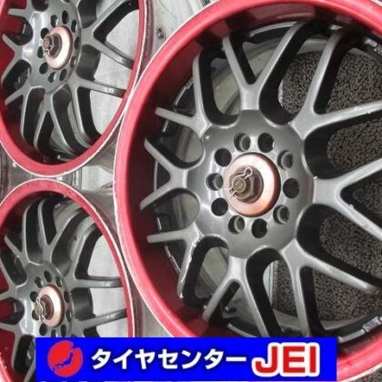 JDM 16 Racing Sparco 7J+51 100 Used aluminum wheels with nuts 4-Wheel Set se (No Tires)