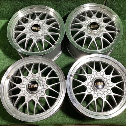JDM BBS RG193 16 inch aluminum wheel 8J +39 5H PCD114.3 4-Wheel Set O1-2 (No Tires)