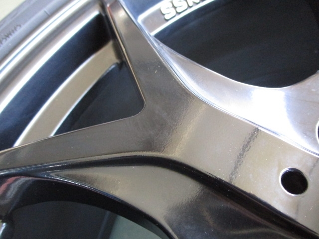 JDM Tanabe SSR GTV03 18x7.5J+48 100/5H matblack Yokohama Advandesi bell (No Tires) - 画像 (10)