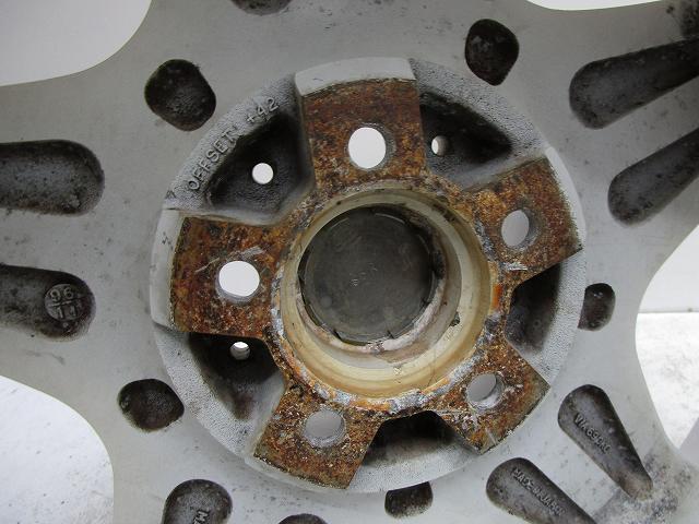 JDM 16manaleisports 7J+42 100 Rare Used Aluminum Wheels 4-Wheel Set A16 (No Tires) - 画像 (5)