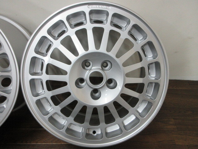 JDM ・ Repainted Lancia Delta HF Integrale EVO2 16in 7.5J +37 5-hole PC No Tires - Image 3