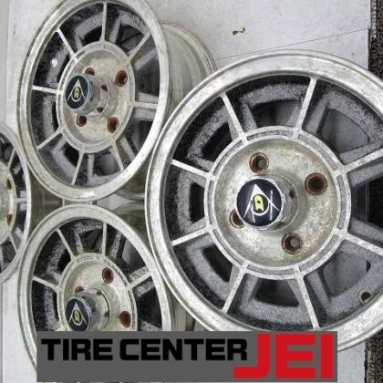 JDM 13 Topy Industries Dunlop 5.5+20 114.3 Used Aluminum Wheels for Ol (No Tires)