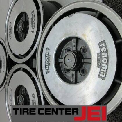 JDM 14 Renoma PARIS 6J+38 100 Compact Car Used Aluminum Wheels 4-Book No Tires