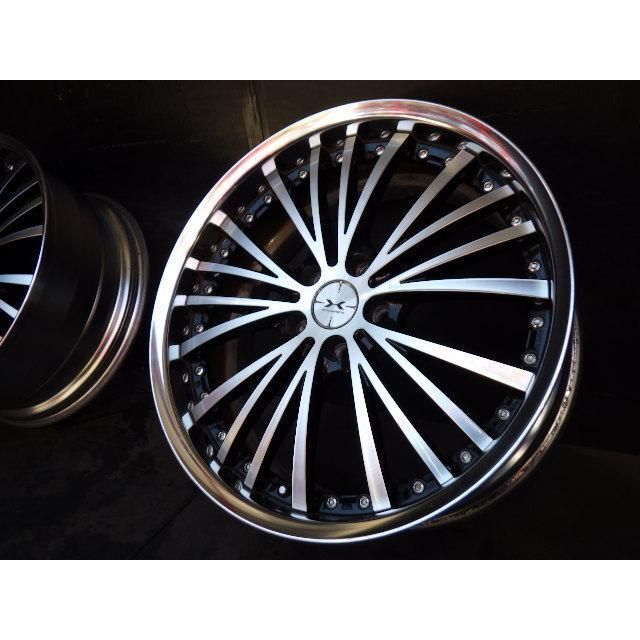 JDM 2115 T01103215 Weds MAVERICK 220M 20x8.5J/9.0J 5-hole PCD114.3 +46 (No Tires) - 画像 (4)