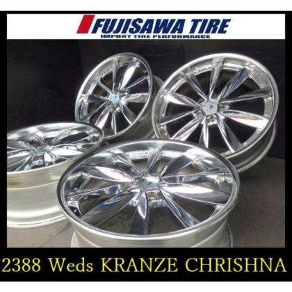 JDM 2388 T0805265Weds KRANZE CHRISHNA20x8.5J 5-hole PCD114.3 +314-hole (No Tires)
