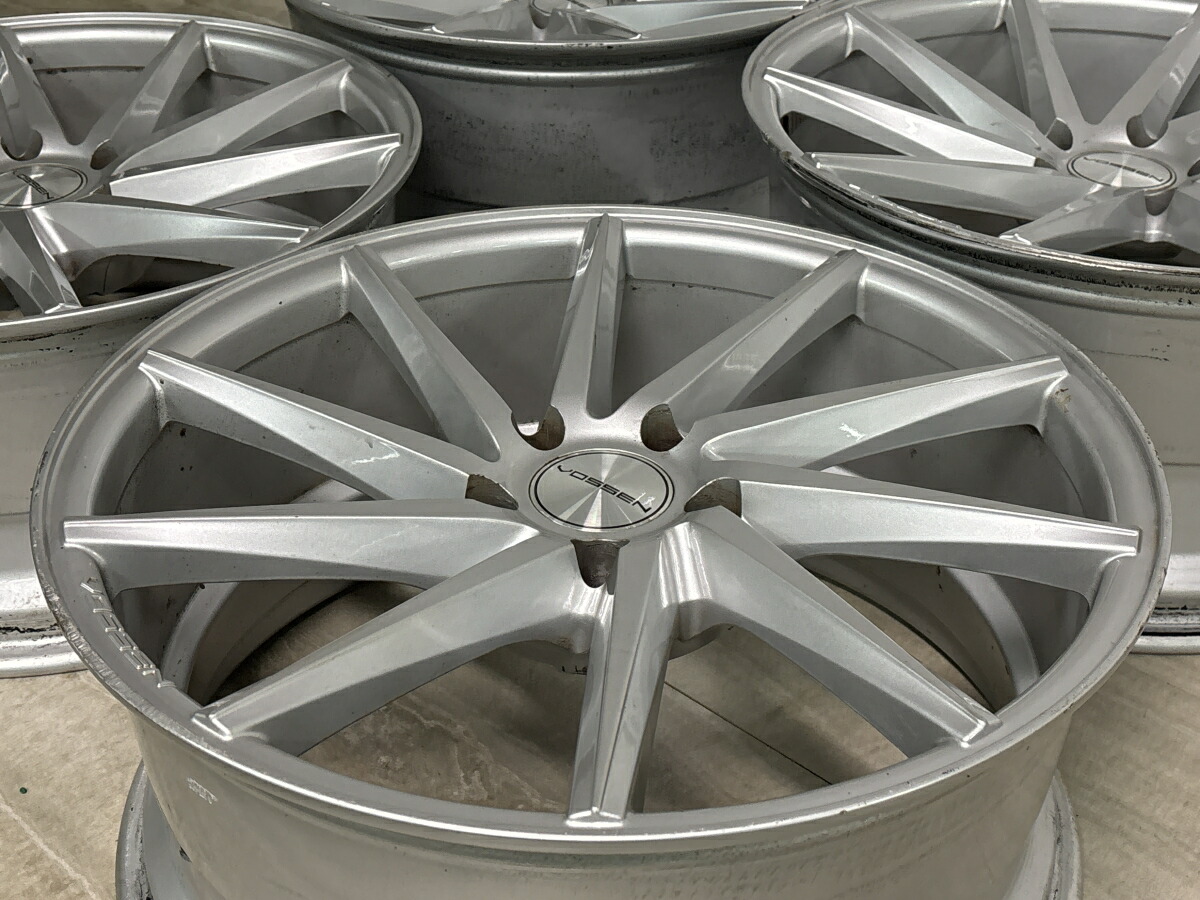JDM Used VOSSEN CVT 4-Wheel Set: 20x9.0J +35 and 20x10.0J +45 PC (No Tires) - 画像 (3)