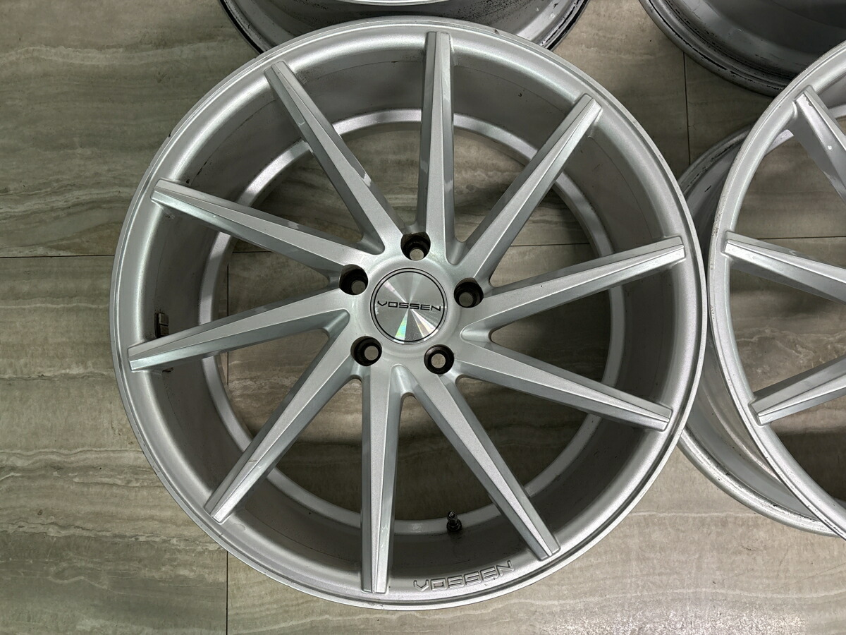 JDM Used VOSSEN CVT 4-Wheel Set: 20x9.0J +35 and 20x10.0J +45 PC (No Tires) - 画像 (4)
