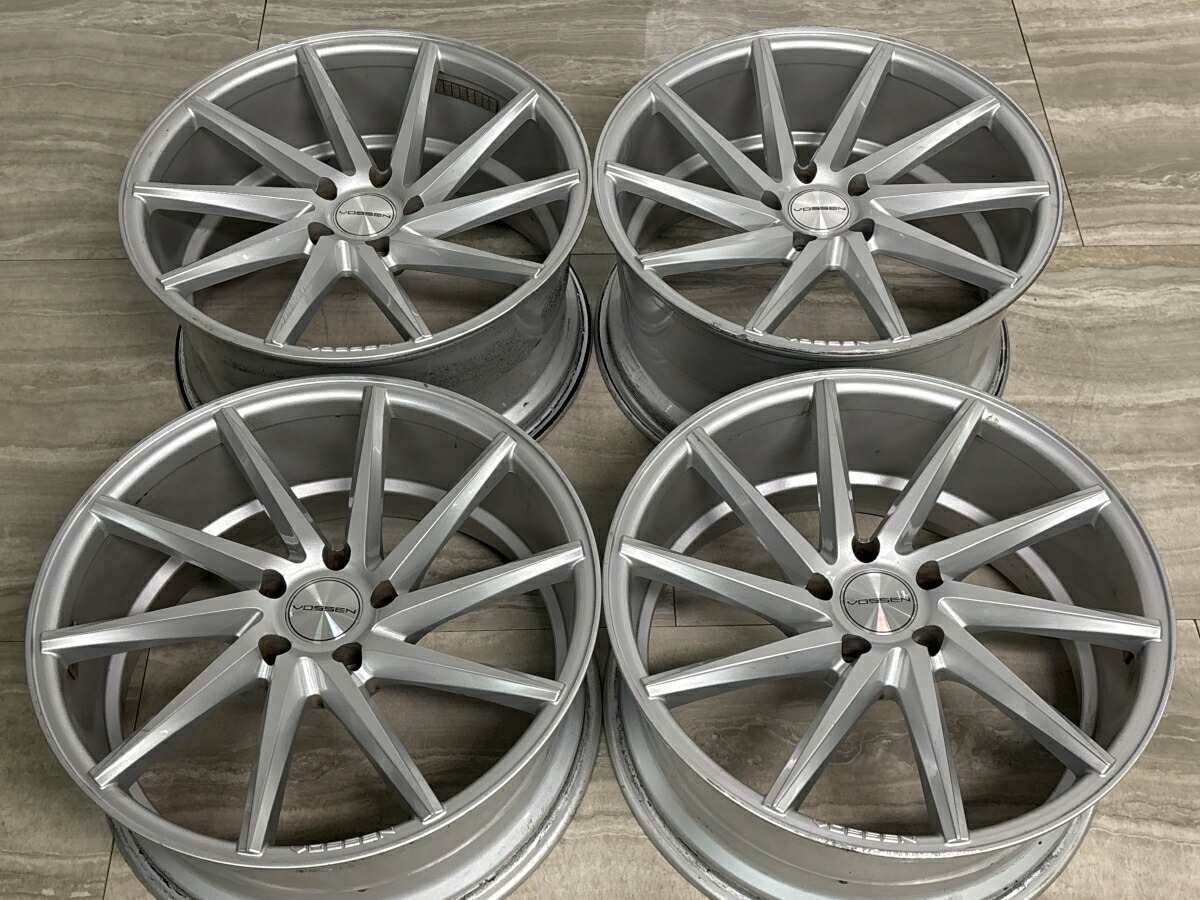 JDM Used VOSSEN CVT 4-Wheel Set: 20x9.0J +35 and 20x10.0J +45 PC (No Tires) - 画像 (2)