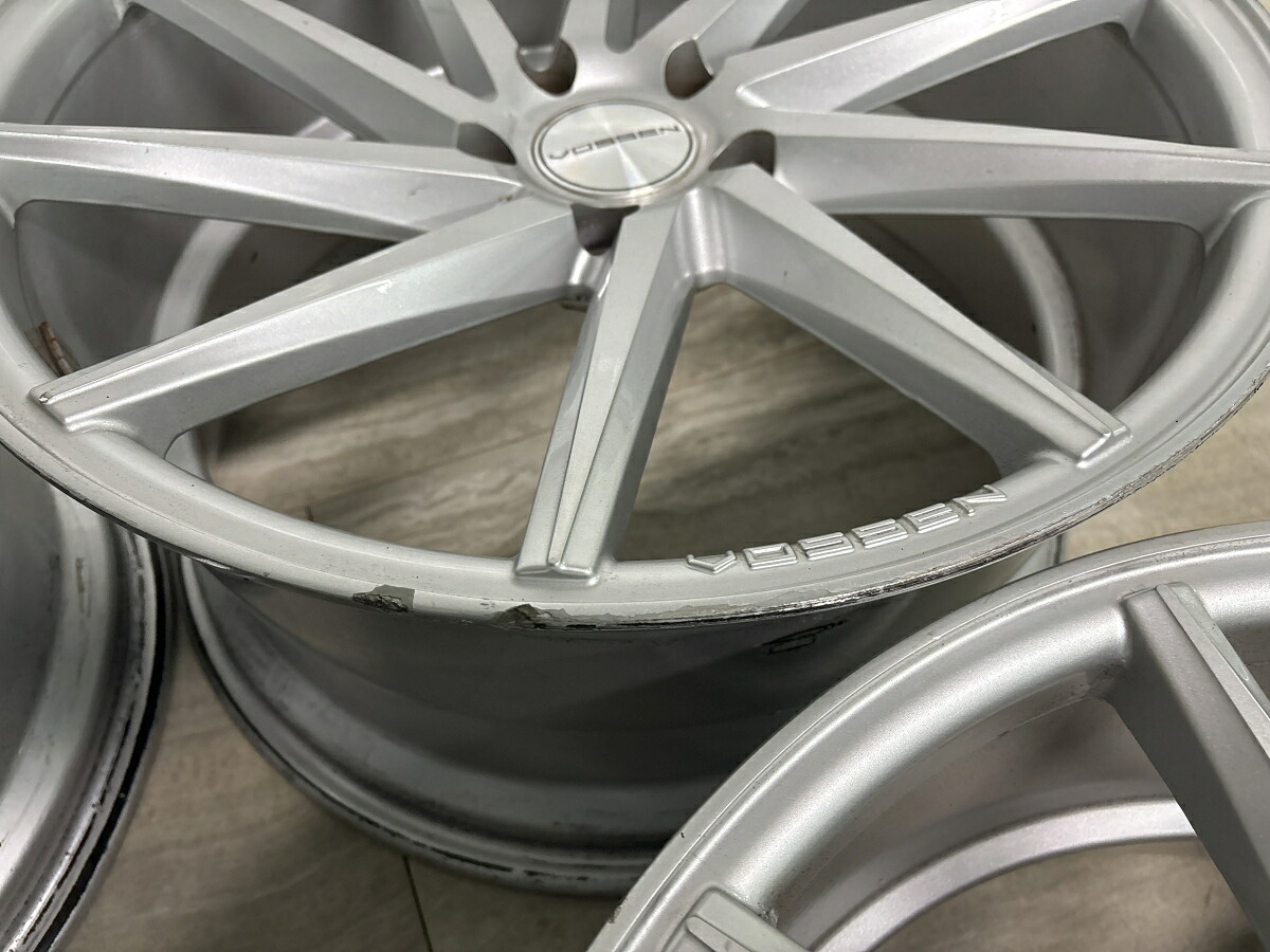 JDM Used VOSSEN CVT 4-Wheel Set: 20x9.0J +35 and 20x10.0J +45 PC (No Tires) - 画像 (8)