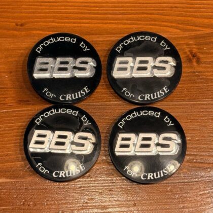 JDM BBS Wheel Caps 4 Individual Set 70mm (No Tires)