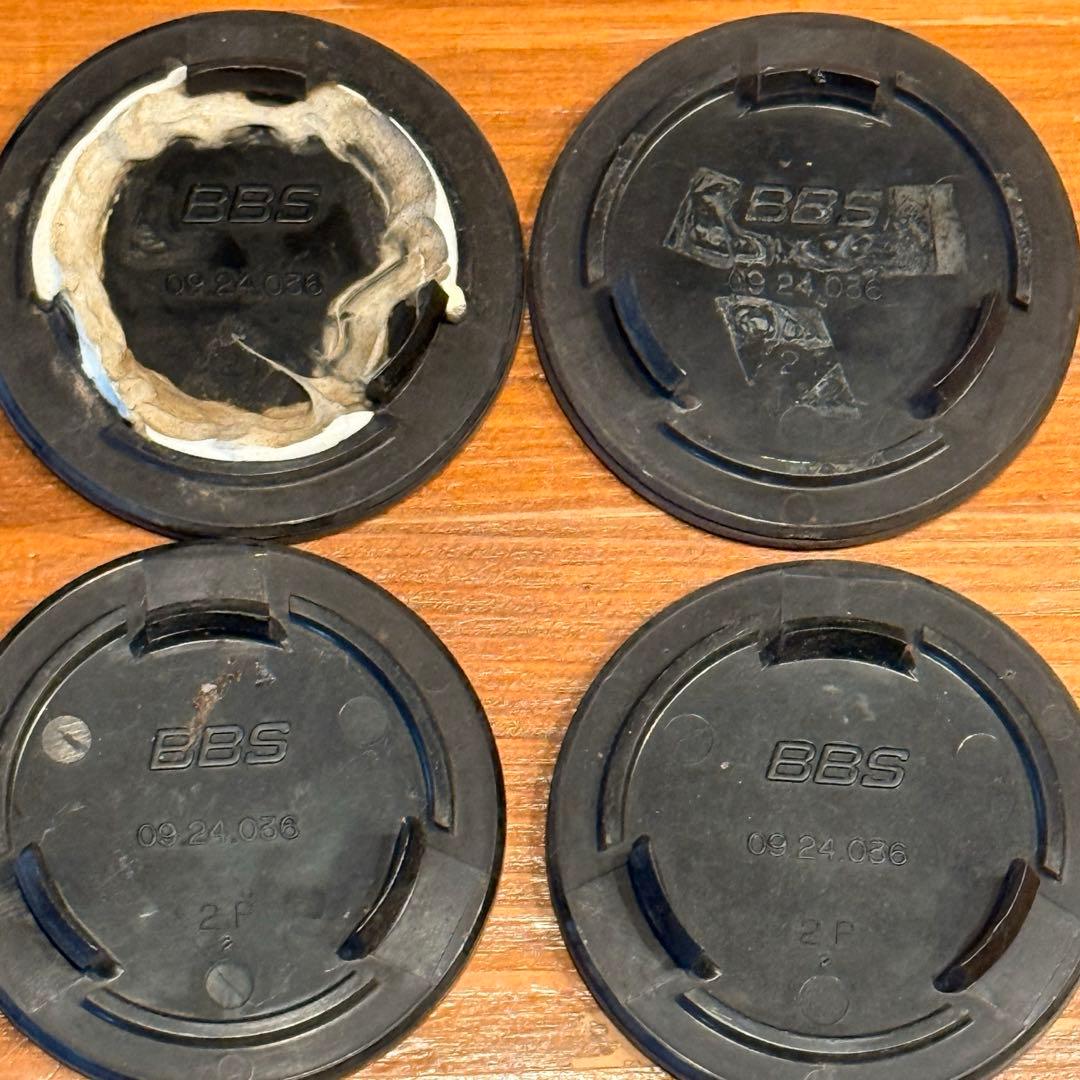 JDM BBS Wheel Caps 4 Individual Set 70mm (No Tires) - 画像 (2)