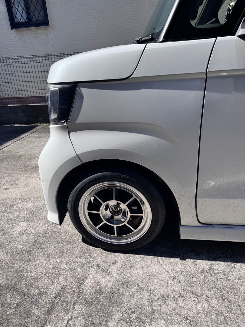 JDM Hayashi Racing 14-inch 6J 38 Bridgestone wheels with tires. No Tires - Image 2