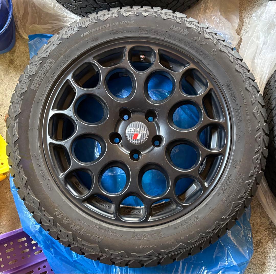 JDM 17-inch WORK WIL 02D wheels and tire set No Tires - Image 3