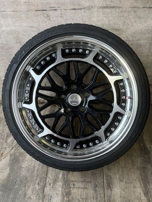 JDM WORK SEEKER 20PCD120 5H 9J+31 9.5J+45 BMW LS (No Tires) - Image 3