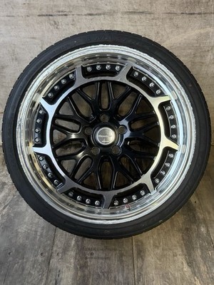 JDM WORK SEEKER 20PCD120 5H 9J+31 9.5J+45 BMW LS (No Tires) - Image 5