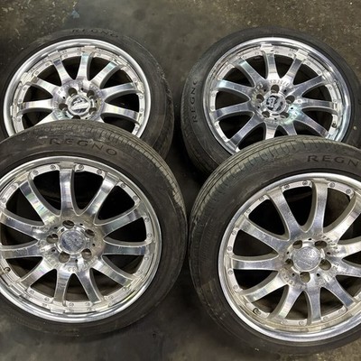 JDM Carlsson 19-inch Wheels and Tires 4-Wheel Set REGNO Tires with Exce (No Tires) - Image 2
