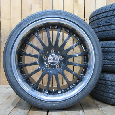 JDM Crown Lexus GS IS etc. Carlson 1/16 RS 19x8.5J+40 9.5J+40 Yokohama (No Tires)