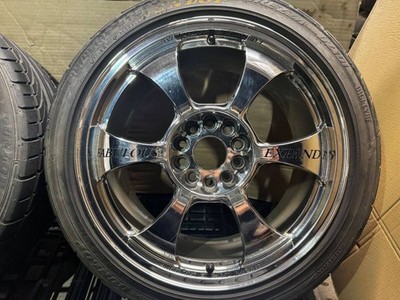 JDM Forging TWS Rare Fabless Expand Racing 8j+40 RX-7 RX-8 Lexus ISGS (No Tires) - Image 4