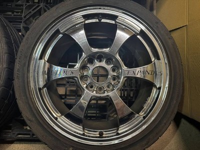 JDM Forging TWS Rare Fabless Expand Racing 8j+40 RX-7 RX-8 Lexus ISGS (No Tires) - Image 5