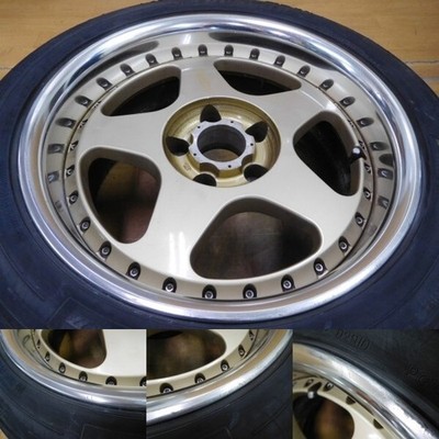 JDM 15-721Deep Rim Rare KOENIG 17in 9.5J+2 8.5J+2 for lowered cars El (No Tires) - Image 2