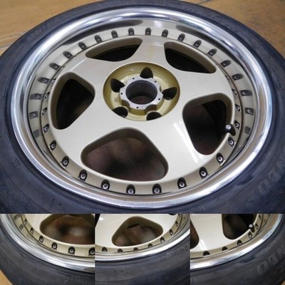 JDM 15-721Deep Rim Rare KOENIG 17in 9.5J+2 8.5J+2 for lowered cars El (No Tires) - Image 4