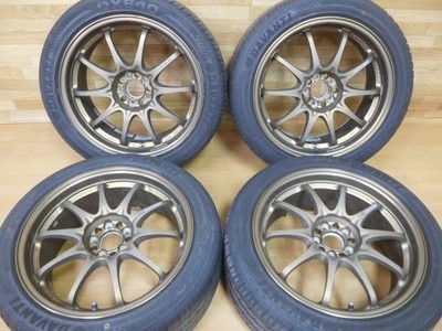 JDM 15-195Rare forgingRays CE28 17in 7.5J +33 PCD98-5 Half Romeo 156 G (No Tires)